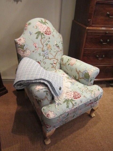 Quality Victorian Shaped Back Armchair