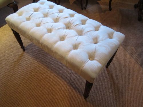 Regency Rosewood Gillows Double Stool