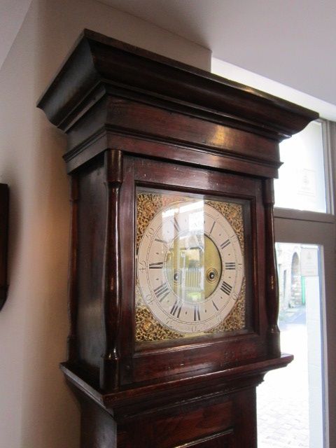 fig 1. FINE EARLY GEORGIAN 8 DAY YORKSHIRE LONGCASE CLOCK