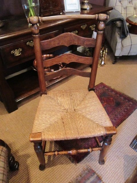 fig 1. GOOD SET OF GEORGIAN MACCLESFIELD COUNTRY CHAIRS