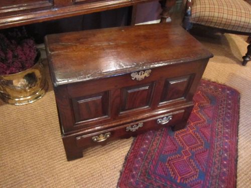 Superb Small Early Georgian Coffer Bach