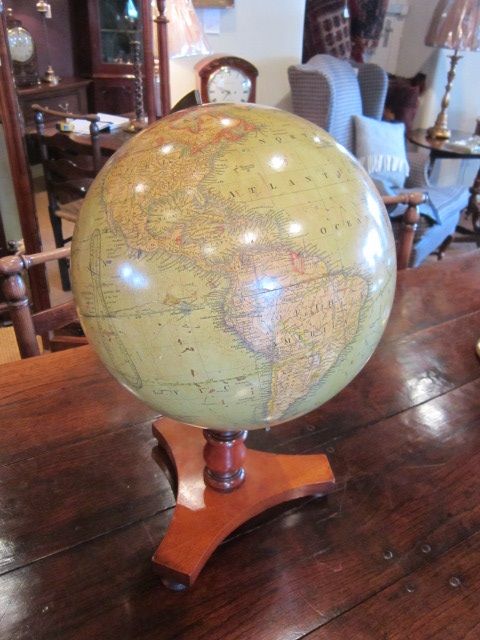 A Fine Mid 19th Century Terrstrial Globe