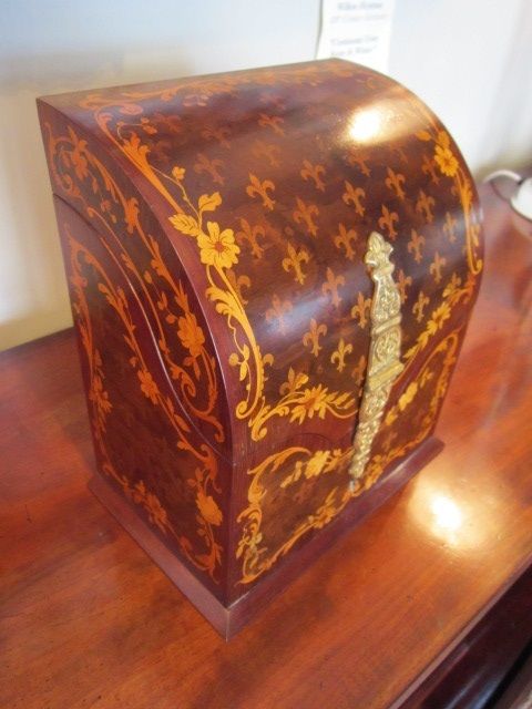 Fine Victorian Domed Top Letter Casket