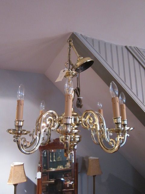 High Quality Pair Edwardian Chandeliers