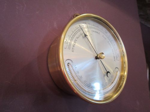 Quality Victorian Marine Barometer