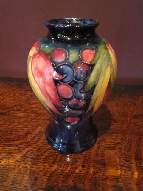 Moorcroft Leaf & Berries Vase