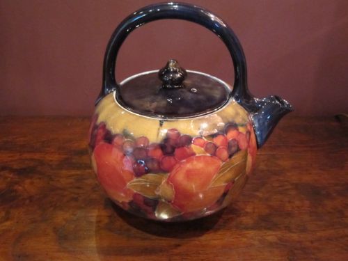 Superb Early Moorcroft Large Teapot