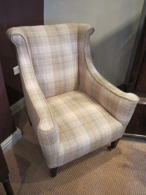 Compact Edwardian Club Style Armchair