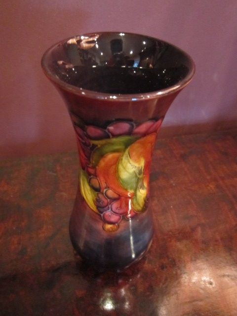 Moorcroft Leaf & Berries Flambe Vase