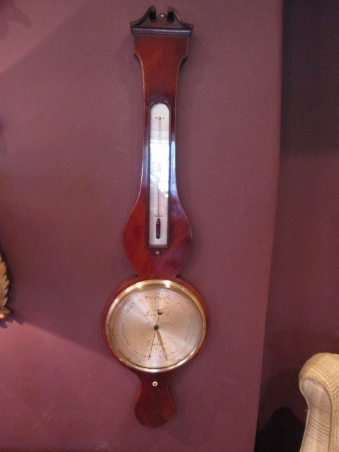 Georgian London Banjo Barometer