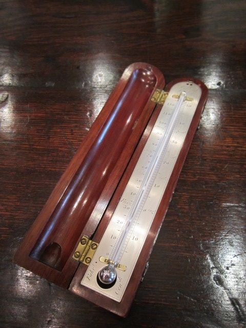 Top Quality Victorian London Cased Thermometer