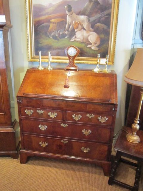 Superb George I Walnut Fallfront Bureau