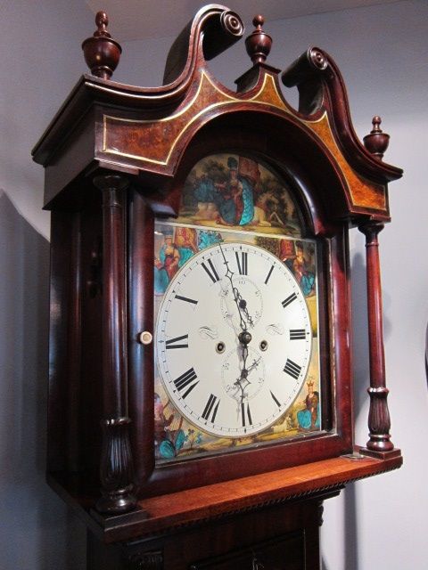 Small & Pretty 8 Day Scottish Longcase Clock