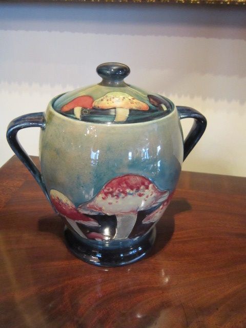 Superb Moorcroft Claremont Lidded Pot