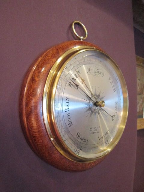 Top Quality Victorian Aneriod Barometer