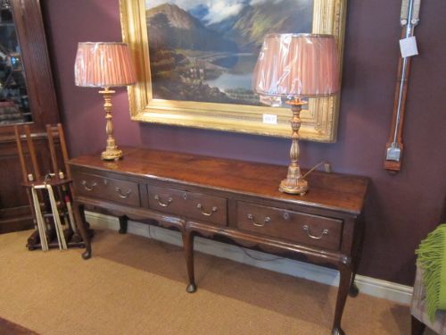 Superb Mid Georgian Low Dresser Base