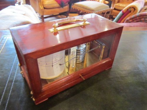 High Quality Edwardian Portable Barograph