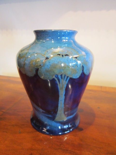 Superb Moorcroft Moonlit Blue Vase