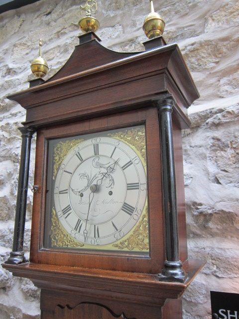 Small Georgian 8 Day Malton Longcase Clock