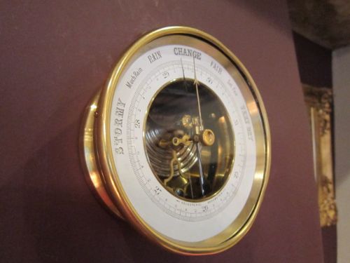 Quality Victorian Marine Barometer