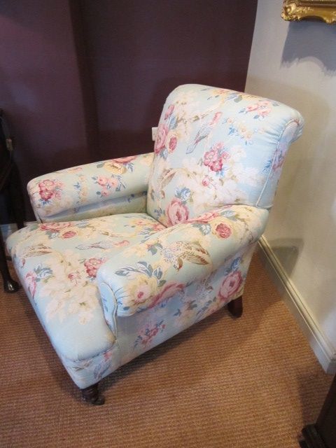 Quality Victorian Upholstered Easy Armchair