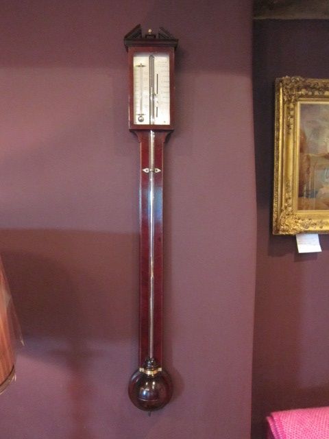 Fine Late Georgian Liverpool Stick Barometer