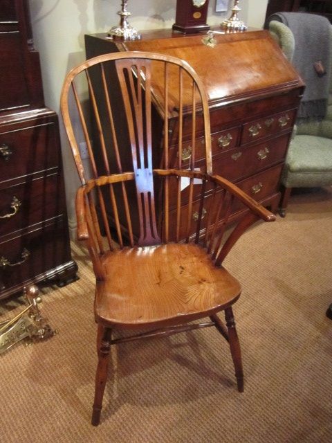 George III Yew & Elm Windsor Chair
