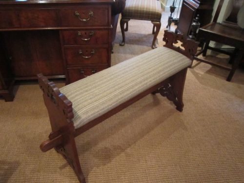 Arts & Crafts Oak Double Seat