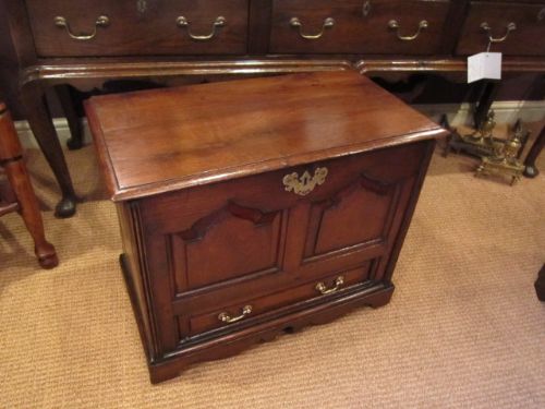 Superb George II Oak Coffer Bach
