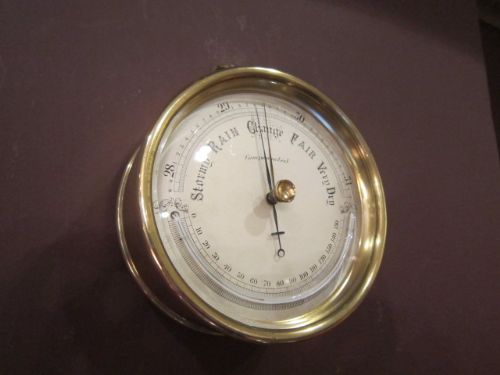 Quality Victorian Marine Barometer