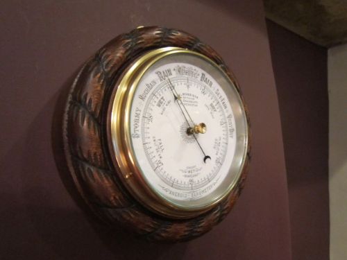 Quality Victorian Rope Twist Barometer