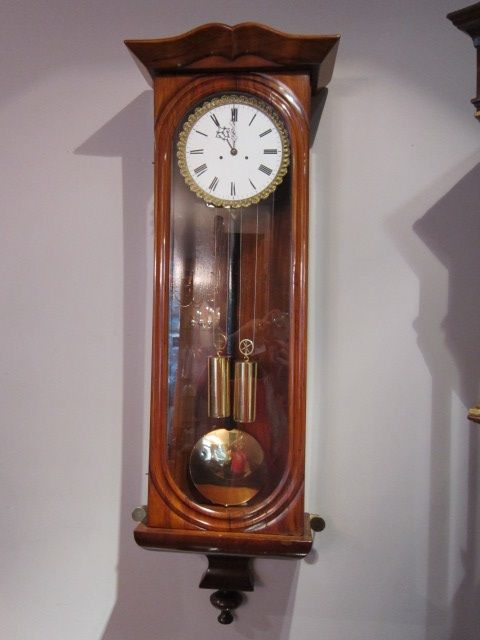 Fine Early Biedermier Vienna Regulator Clock