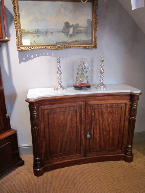 Superb Regency Mahogany Side Cabinet