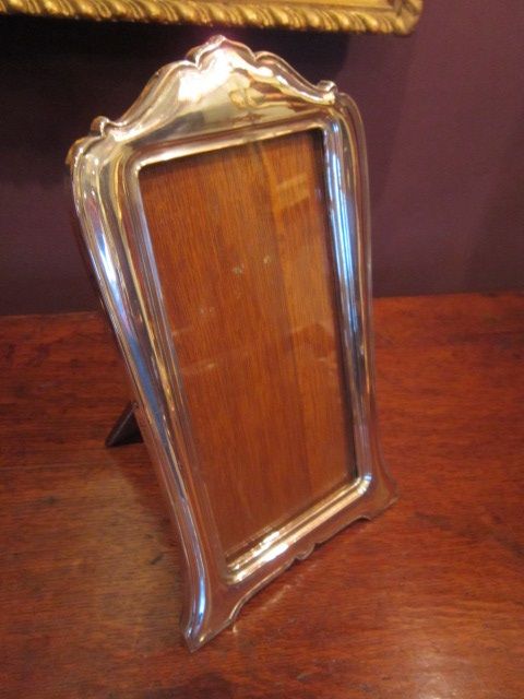 Art Nouveau Silver Photo Frame