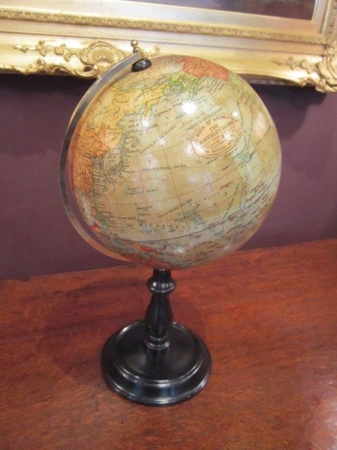 1920'S London Made Terrestrial Globe