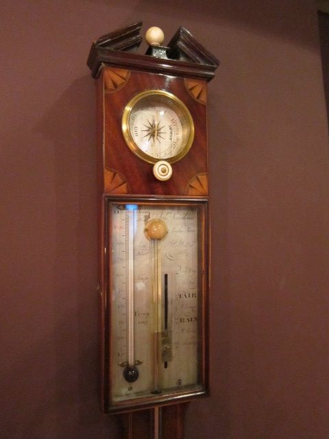 Fine George III London Stick Barometer
