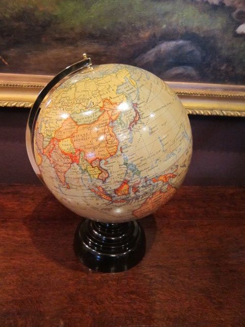1930'S 10" Geographia Terrestrial Globe