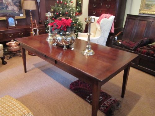 Large George III Cherrywood Farmhouse Table