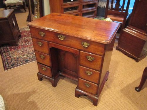 Original George I Oak Kneehole Desk