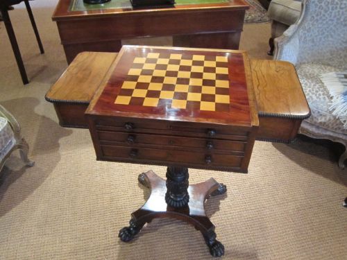 Regency Gillows Manner Games/work Table