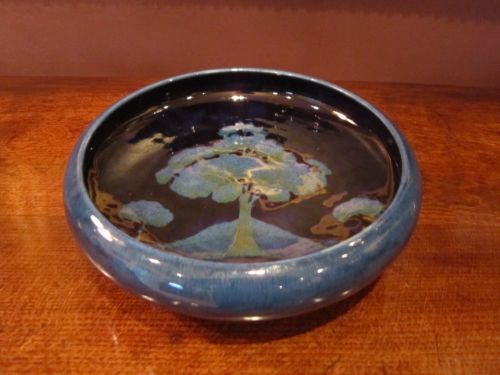 Large Moorcroft Moonlit Blue Bowl