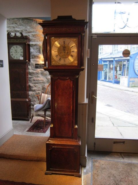 Small Georgian 8 Day Nantwich Longcase Clock