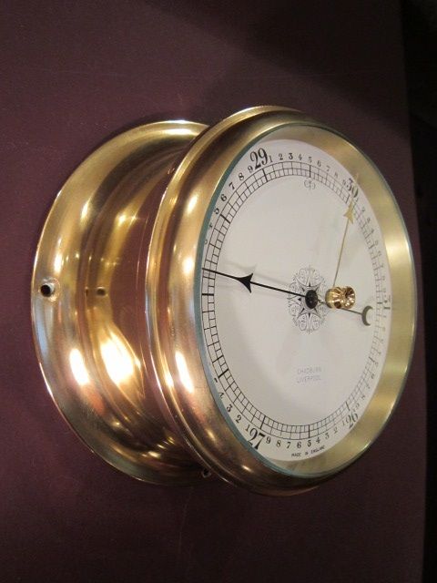 Victorian Liverpool Marine Barometer