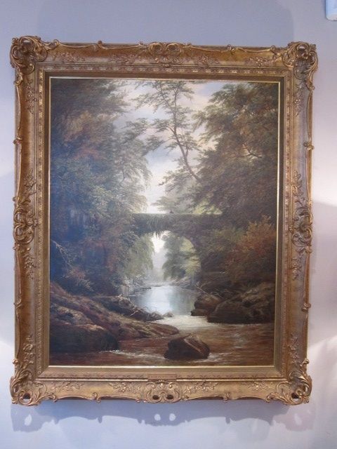 Impressive Victorian William Mellor Oil on Canvas
