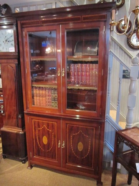 Superb Art Nouveau Shapland & Petter Bookcase