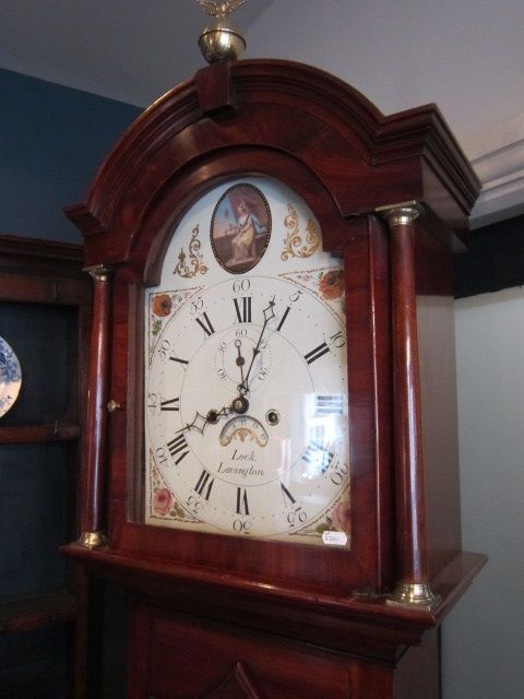 Pretty Late Georgian 8 Day Longcase Clock