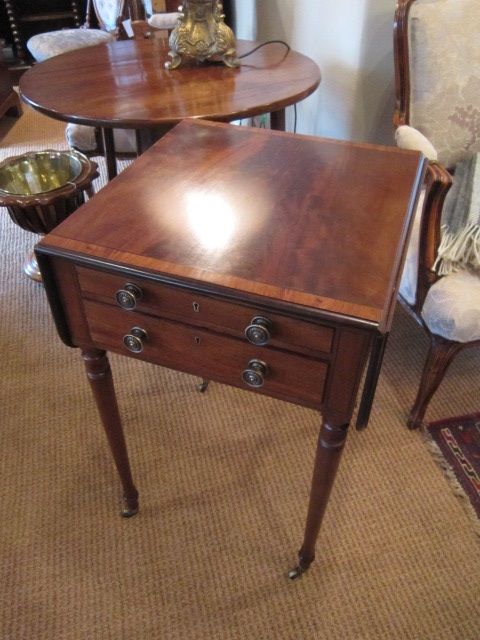 Original Regency Mahogany Pembroke Table