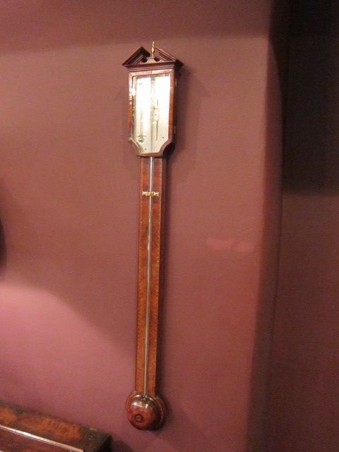 Fine George III Inlaid Stick Barometer