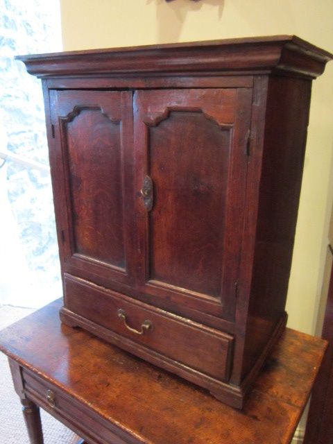 Original George I Oak Spice Cupbaord