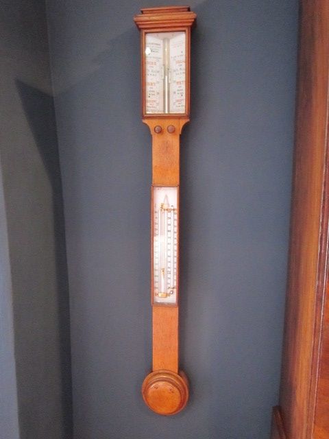 fig 1. VICTORIAN STEWARD OF LONDON STICK BAROMETER